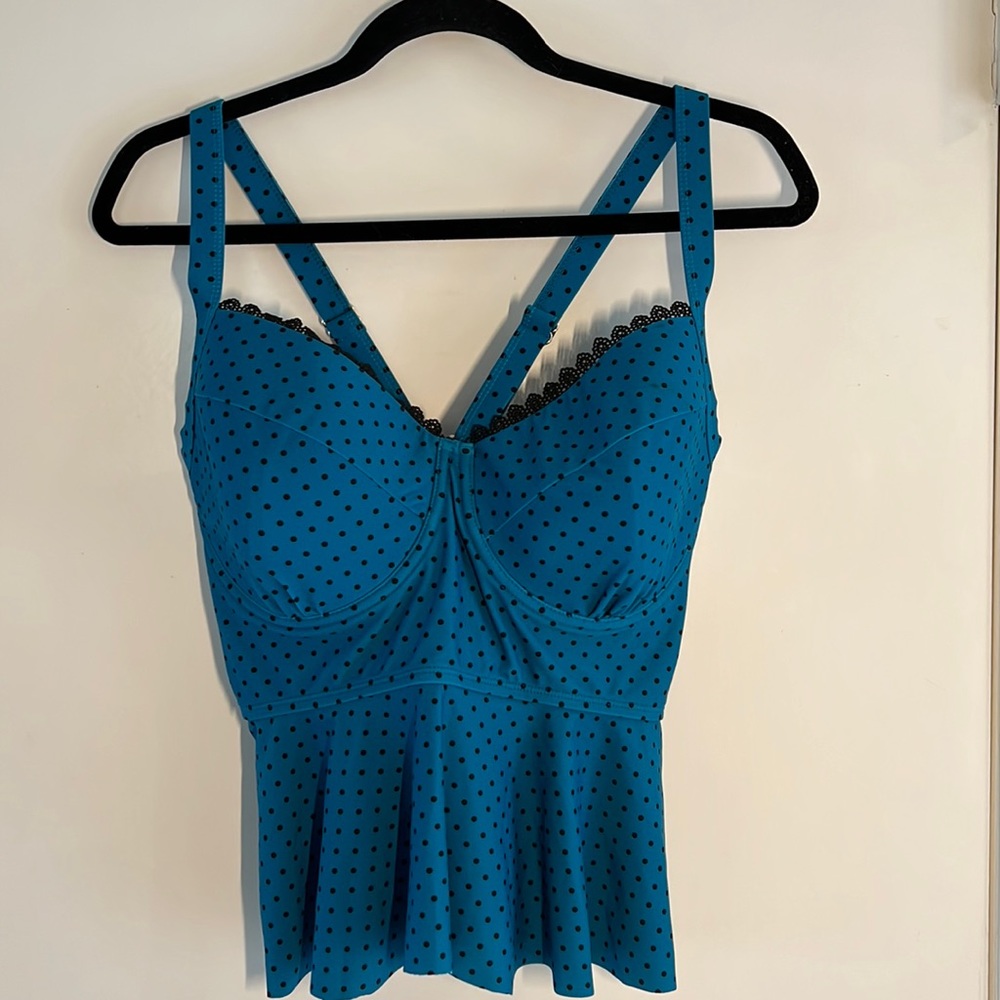 Terra & Sky tankini top. NWT